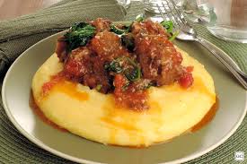 Polenta com Rabada